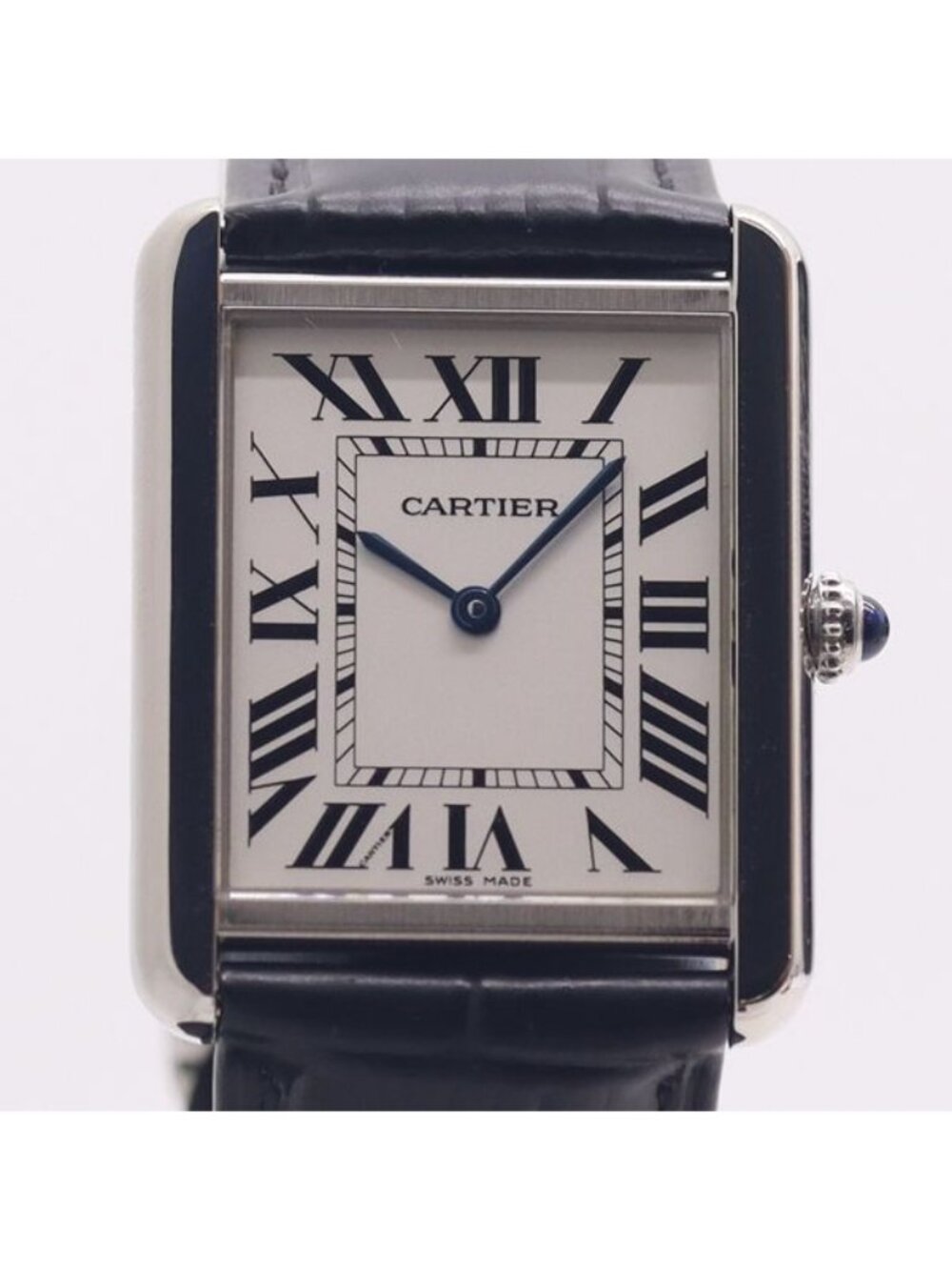 Cartier Tank Must Silver Dial Watch